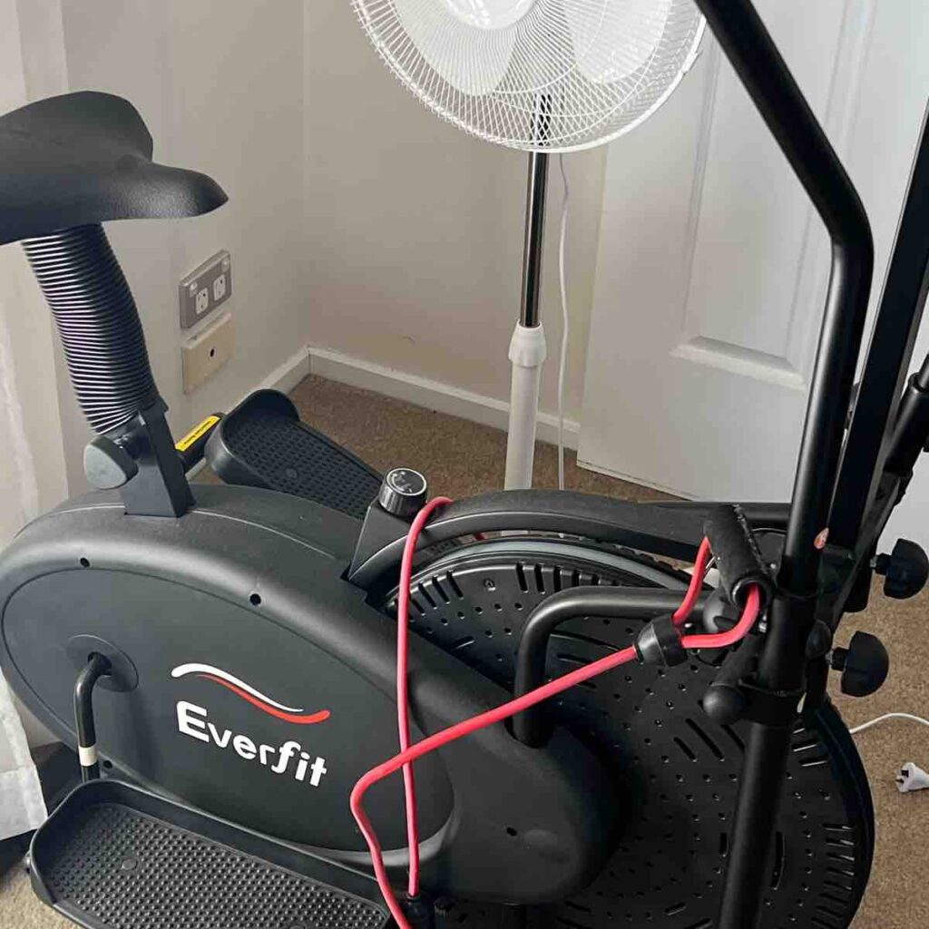 Exer-cycle and fitness machine
